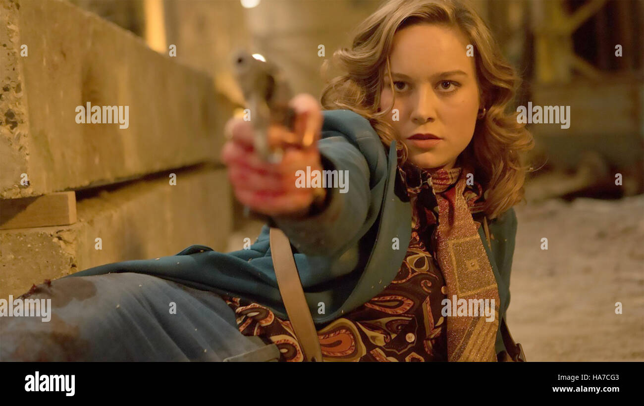 FREE FIRE 2016 Film4 produzione con Brie Larson Foto Stock