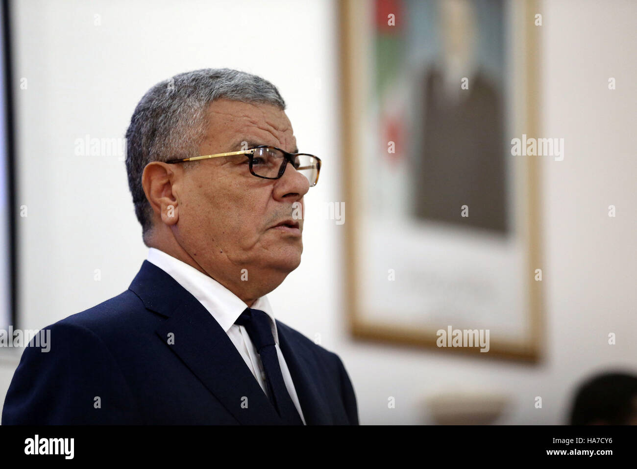 Algeria Algeri: Amar Saadani, leader del Fronte di Liberazione Nazionale (2015/12/08) Foto Stock