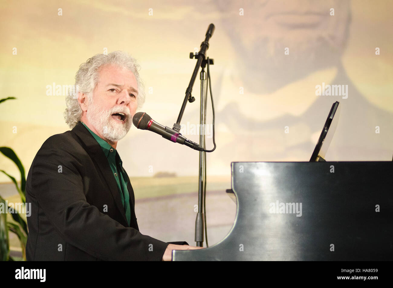 L'USDA ha celebrato il suo 150° anniversario con un evento speciale a cui hanno partecipato Chuck Leavell, un conservazionista e tastierista dei Rolling Stones. L'evento ha messo in evidenza gli sforzi dell'USDA per la conservazione e la tutela ambientale. Foto Stock