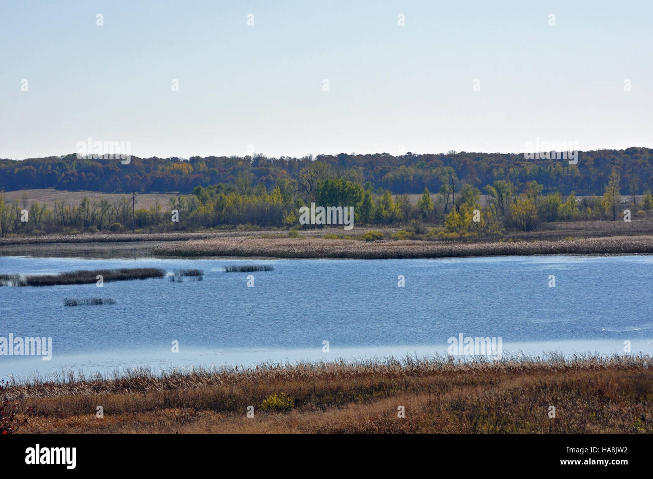 6275147660 usfwsmidwest Oak Ridge Lago Foto Stock