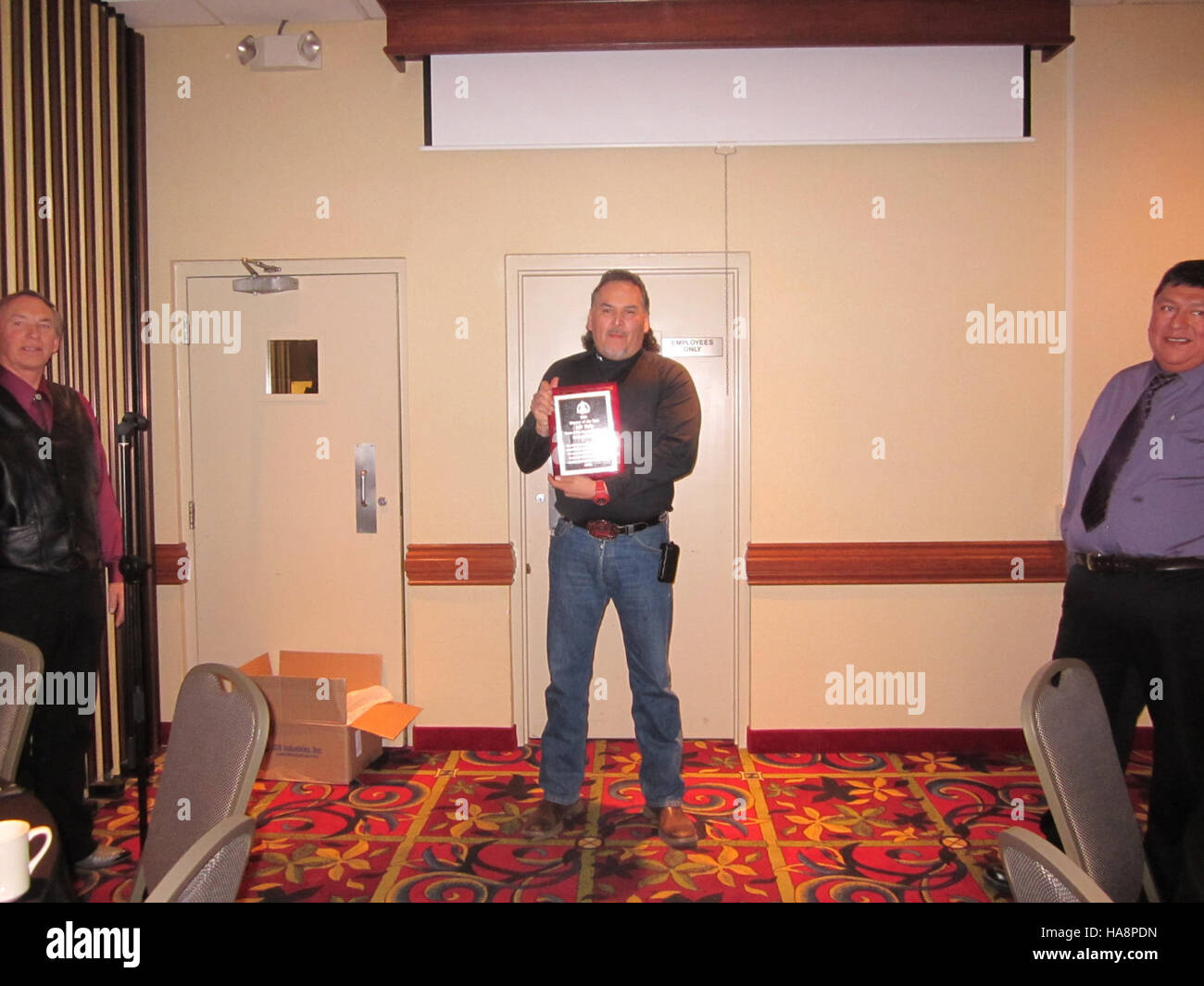 13602533413 usfwsmtnprairie Jeff Kelly, roccia permanente, vince il direttore del premio di anno Foto Stock