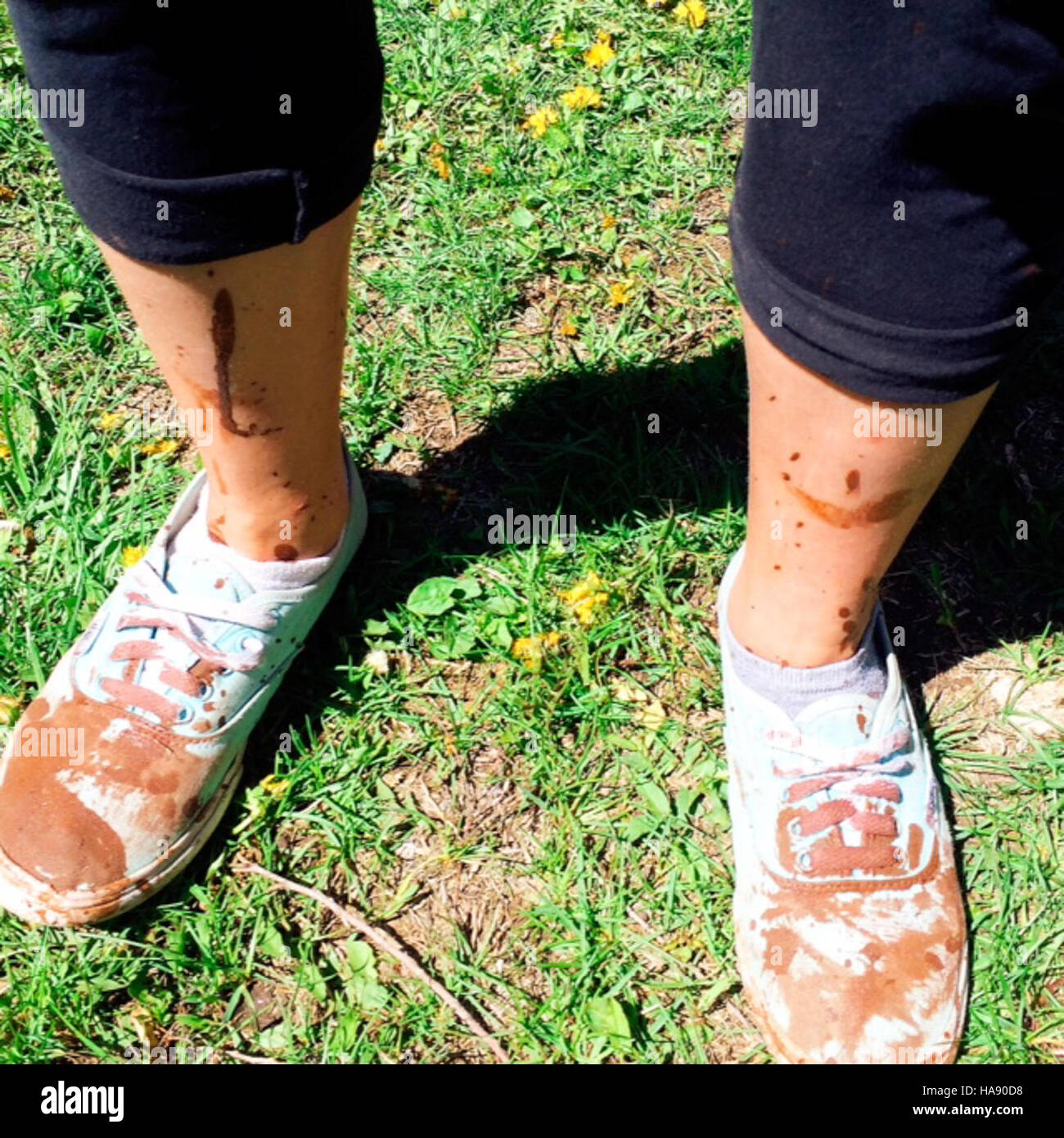 Durante la giornata della Terra del 2016, il personale del servizio ittico e della fauna selvatica degli Stati Uniti ha partecipato ad attività ambientali per promuovere gli sforzi di conservazione nei parchi nazionali, concentrandosi sulla sostenibilità e la sensibilizzazione del pubblico. Foto Stock