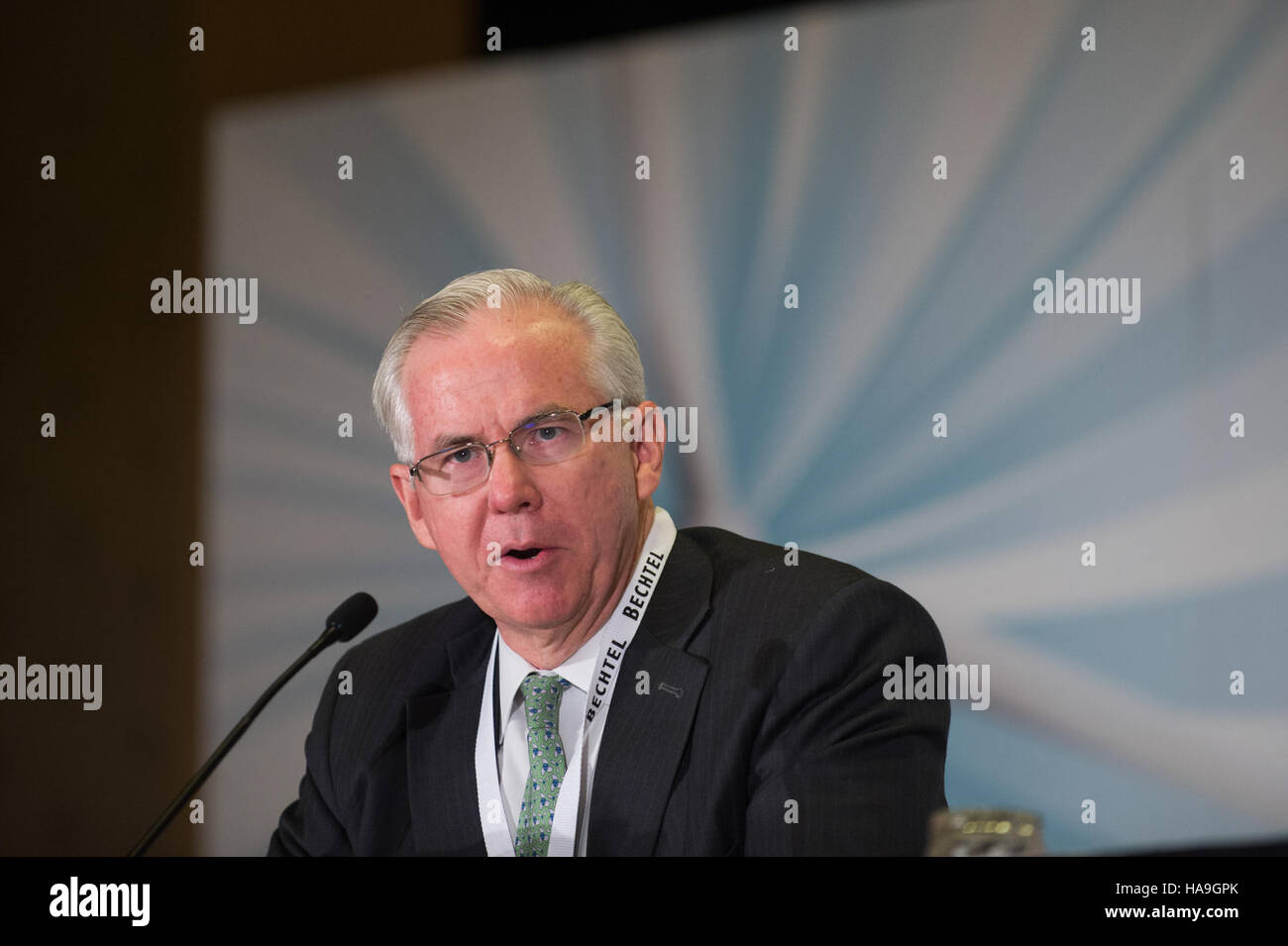 La conferenza eolica offshore del 2013 ha sottolineato la crescente importanza dell'energia eolica offshore come fonte di energia pulita e rinnovabile per gli Stati Uniti Foto Stock