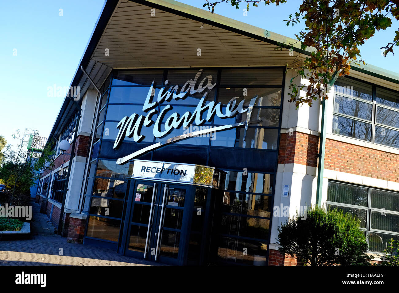 Linda McCartney stabilimento alimentare, Fakenham, Norfolk, Inghilterra Foto Stock