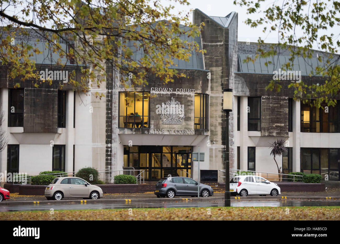 Swansea Crown Court di Swansea, South Wales, Regno Unito. Foto Stock