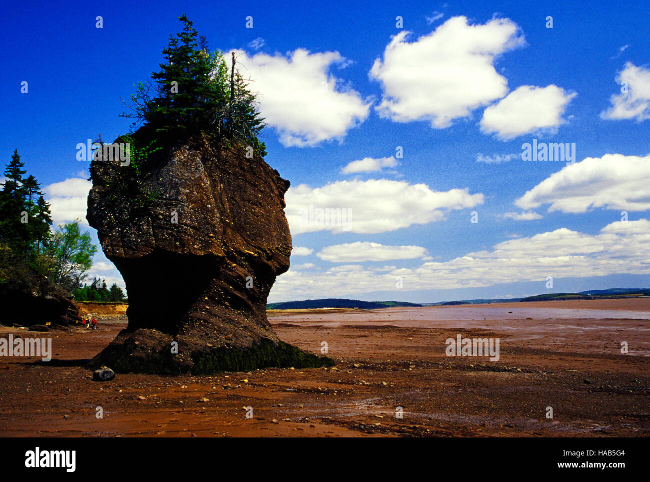 Hopewell Rocks New Brunswick Canada Foto Stock