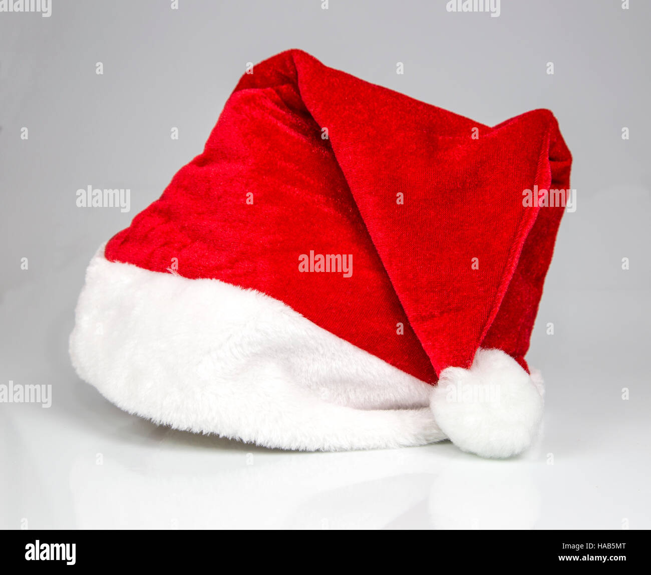 Cappello di Babbo Natale Foto Stock