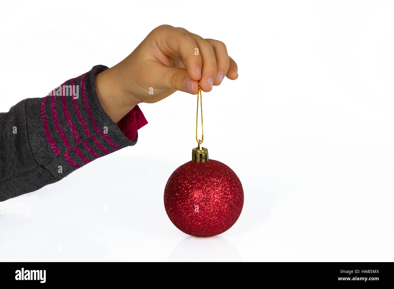 Le decorazioni di Natale Foto Stock