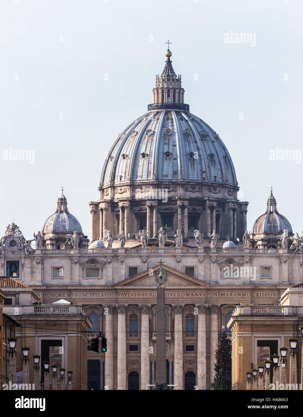 Cattedrale di San Pietro in Vaticano (Roma, Italia) Foto Stock