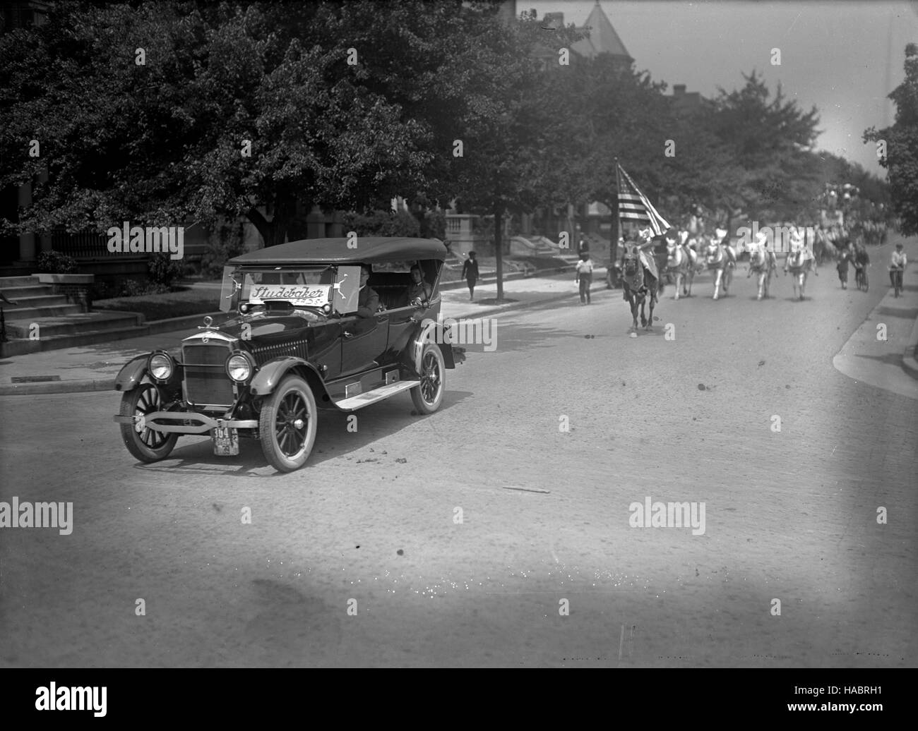 Piombo Studebaker Car Parade, 1924 Foto Stock