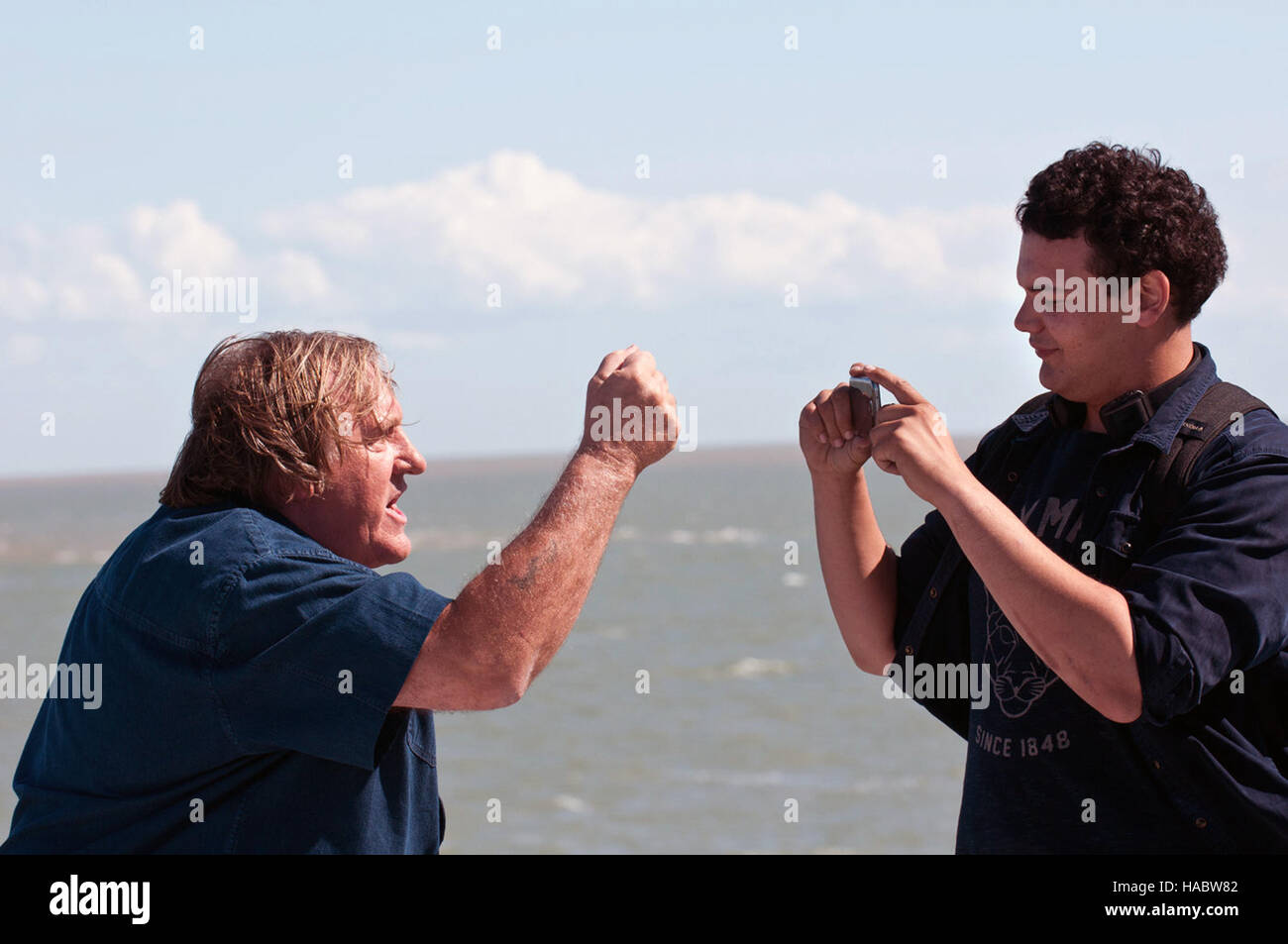 Tour de France è un imminente dramma francese film diretto da Rachid Djaïdani. È stato selezionato per essere proiettato in Amministrazione " sezione di quindici giorni al 2016 Cannes Film Festival. Questa fotografia è per il solo uso editoriale ed è il copyright del film company e/o il fotografo assegnato dal film o società di produzione e può essere riprodotto solo da pubblicazioni in congiunzione con la promozione del film di cui sopra. Un credito per il film company è richiesto. Il fotografo deve anche essere accreditato quando noto. Foto Stock
