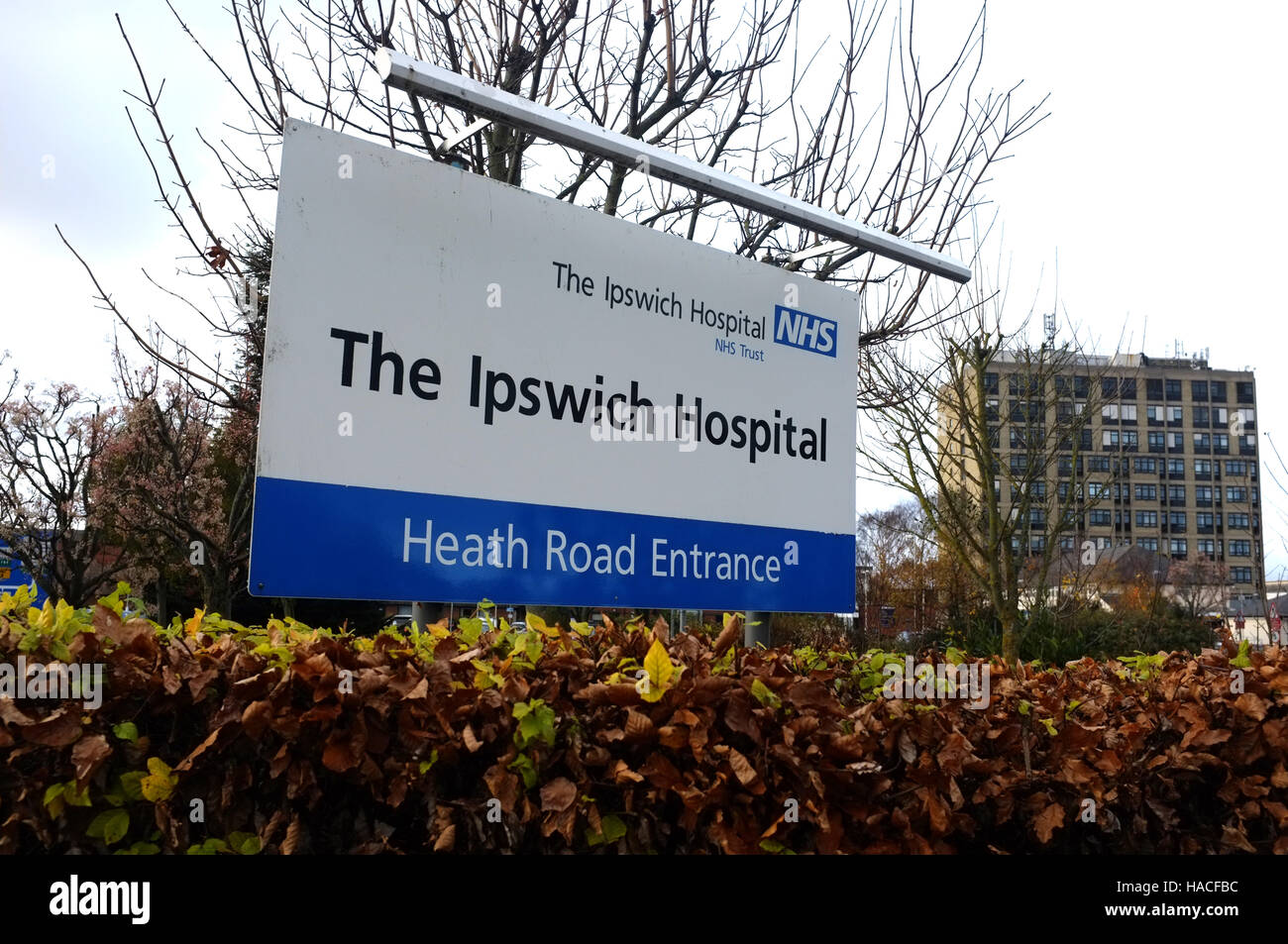 Ipswich Hospital - esterno del Garrett Anderson Center, Heath Rd, Ipswich IP4 5PD Foto Stock
