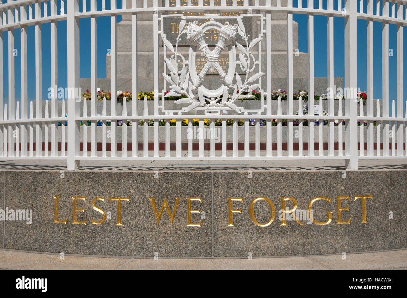 Membro War Memorial - Perth - Australia Foto Stock