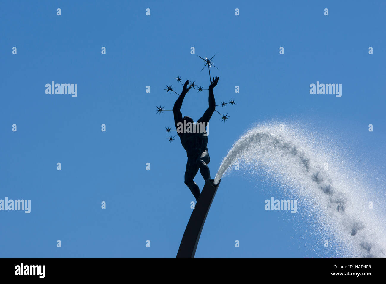 Nackastrand e Carl Milles statua vicino a Stoccolma. Foto Stock