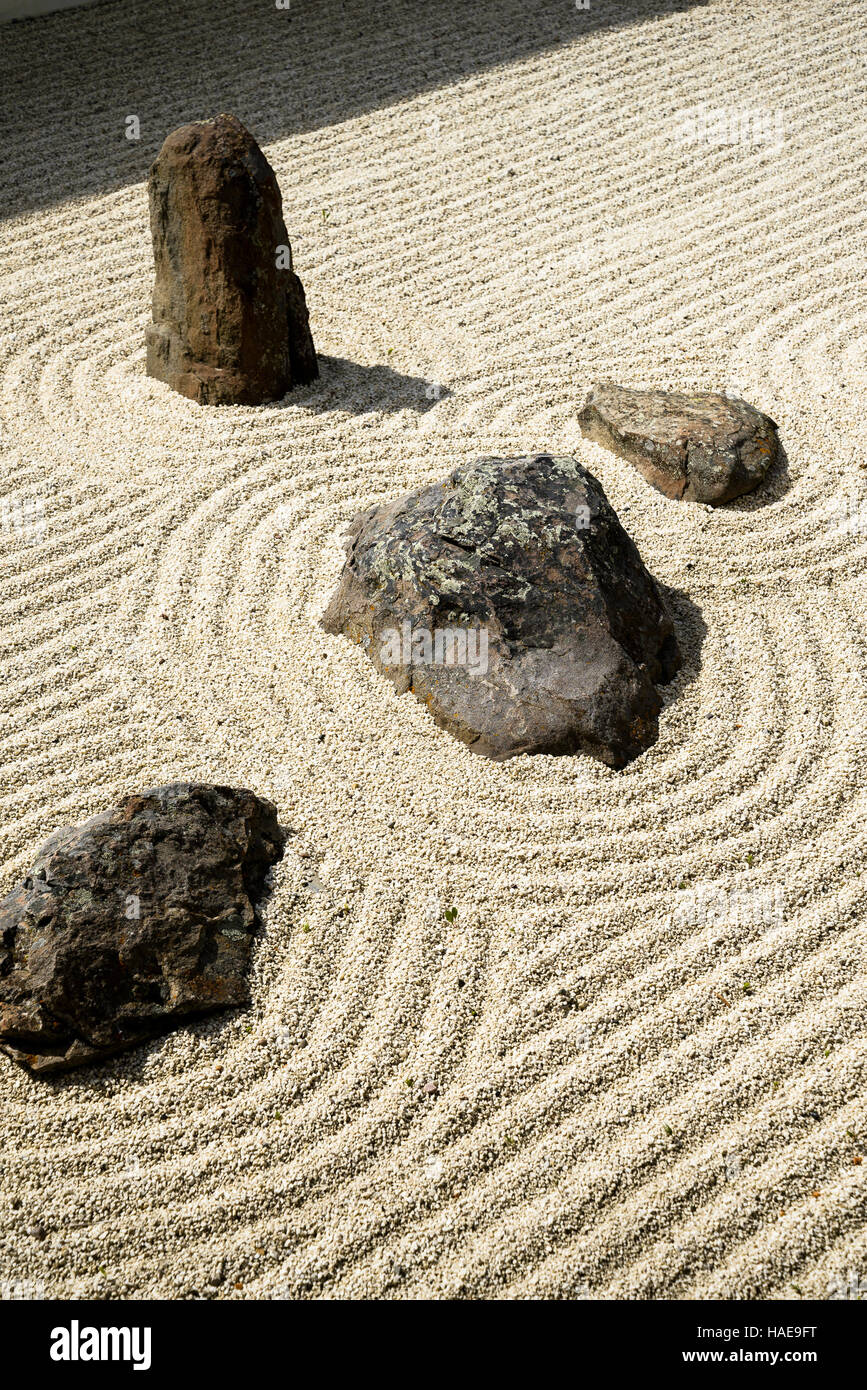 Giardino Zen Foto Stock