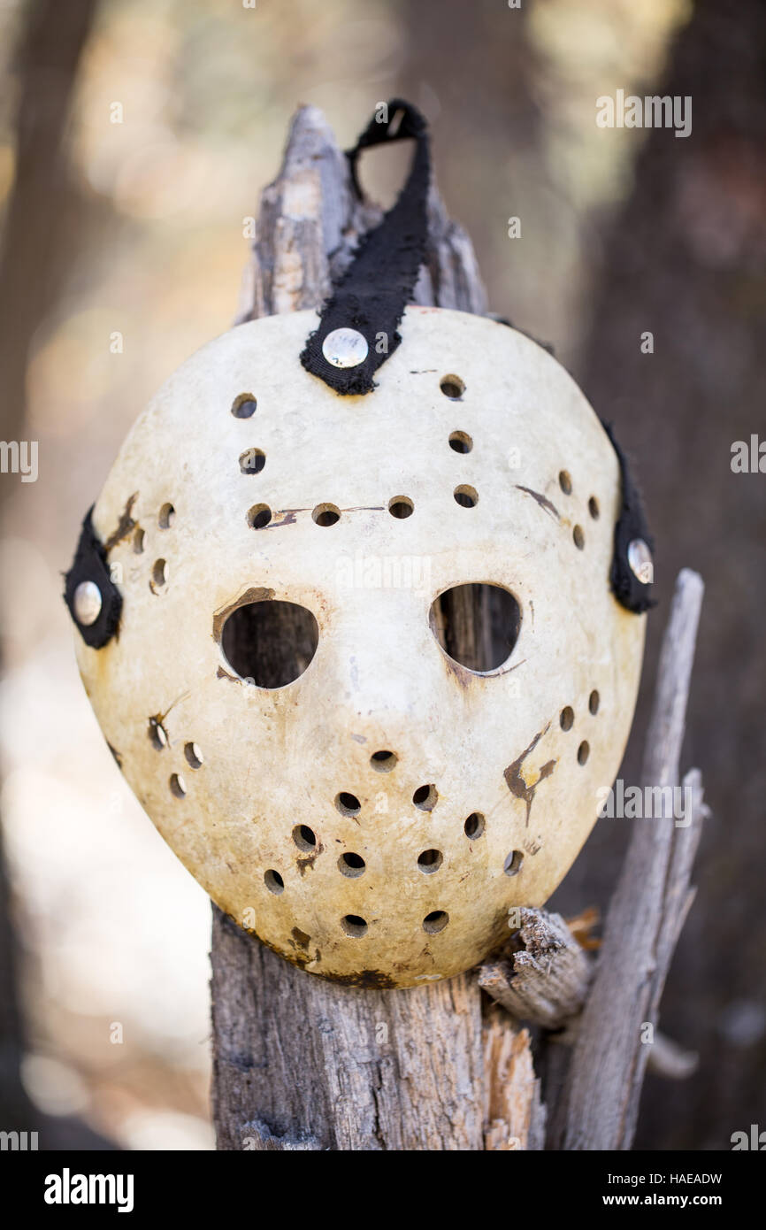 Maschera di hockey Foto stock - Alamy