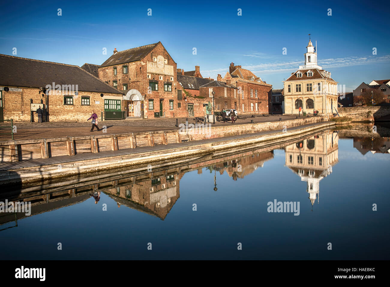 KINGS LYNN HEREFORD QUAY IN NORFOLK REGNO UNITO: Ottobre 2016 - Utilizzato per essere la casa delle dogane ed accise per oltre duecento anni fino al 1989 Foto Stock