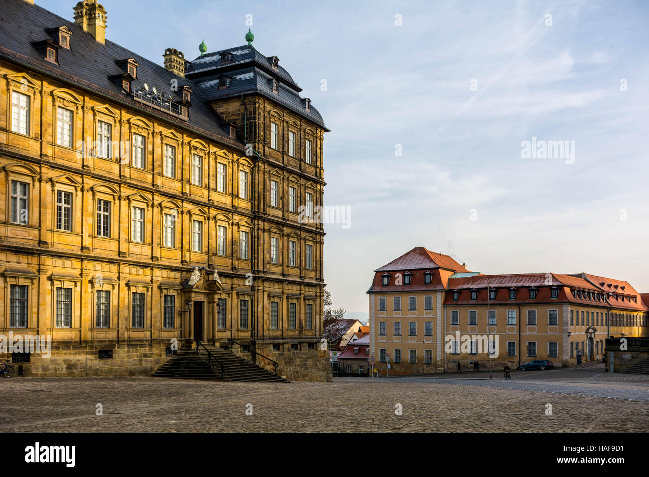 Il Neue Residenz Bamberg Foto Stock