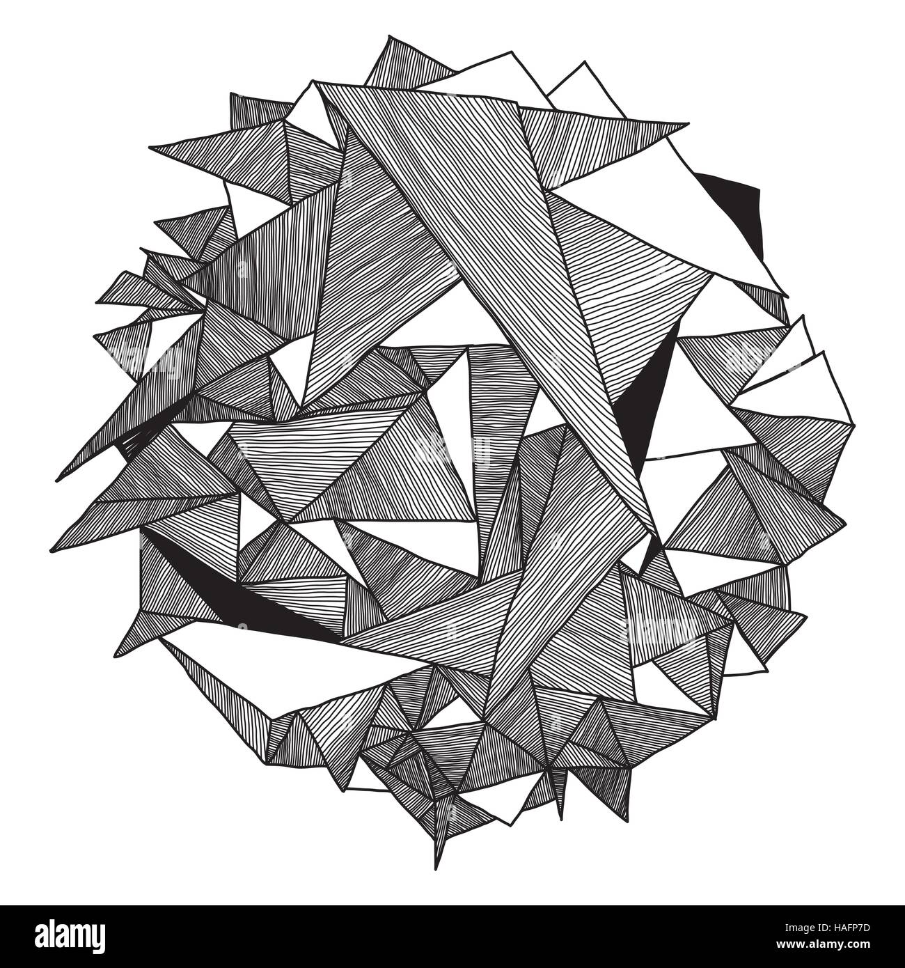 Abstract background geometria Illustrazione Vettoriale