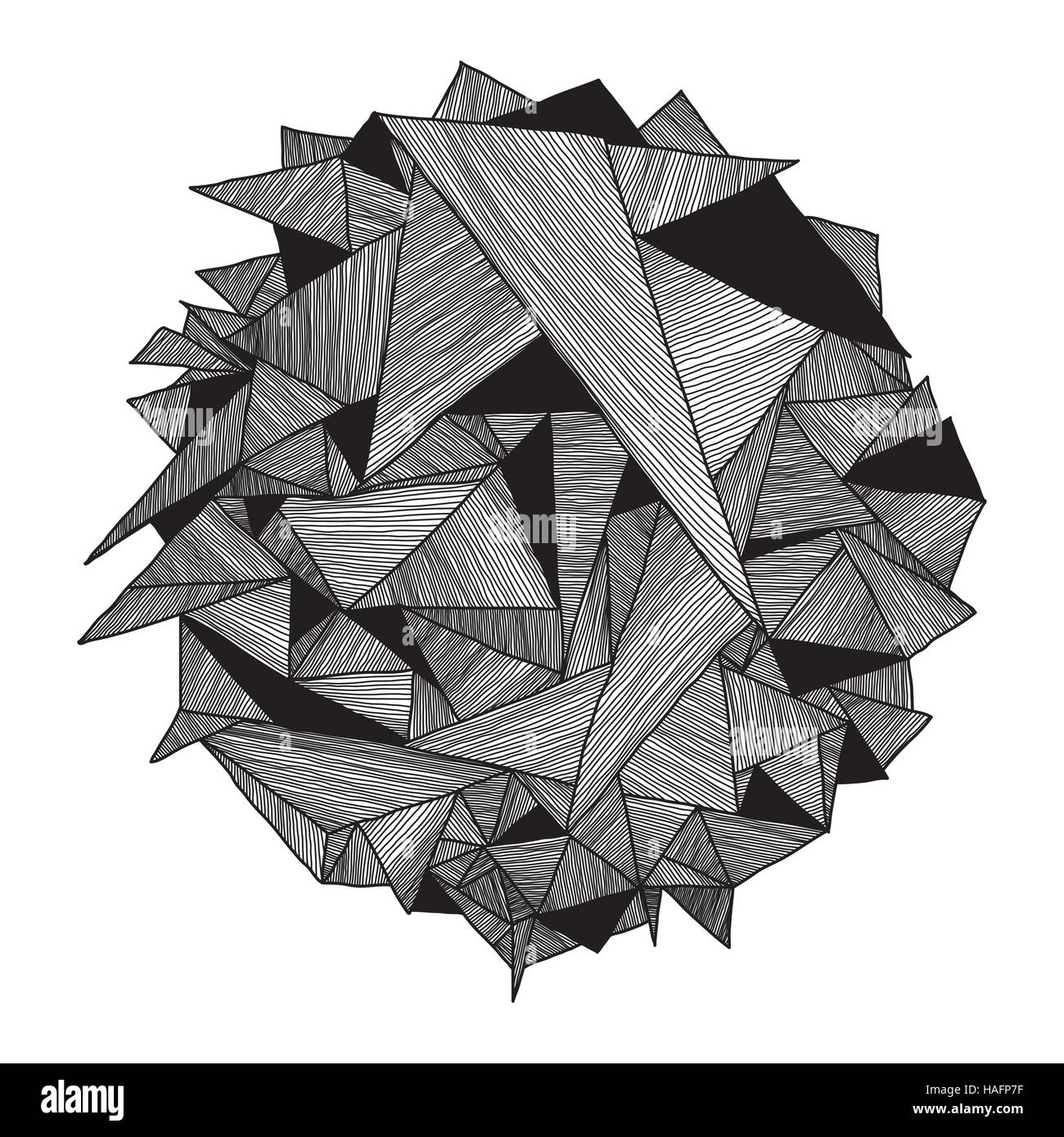 Abstract background geometria Illustrazione Vettoriale