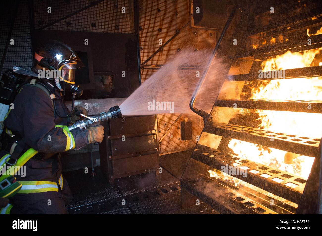I vigili del fuoco di Allier, MOULINS SUR ALLIER, (03) Allier, Avergna Foto Stock