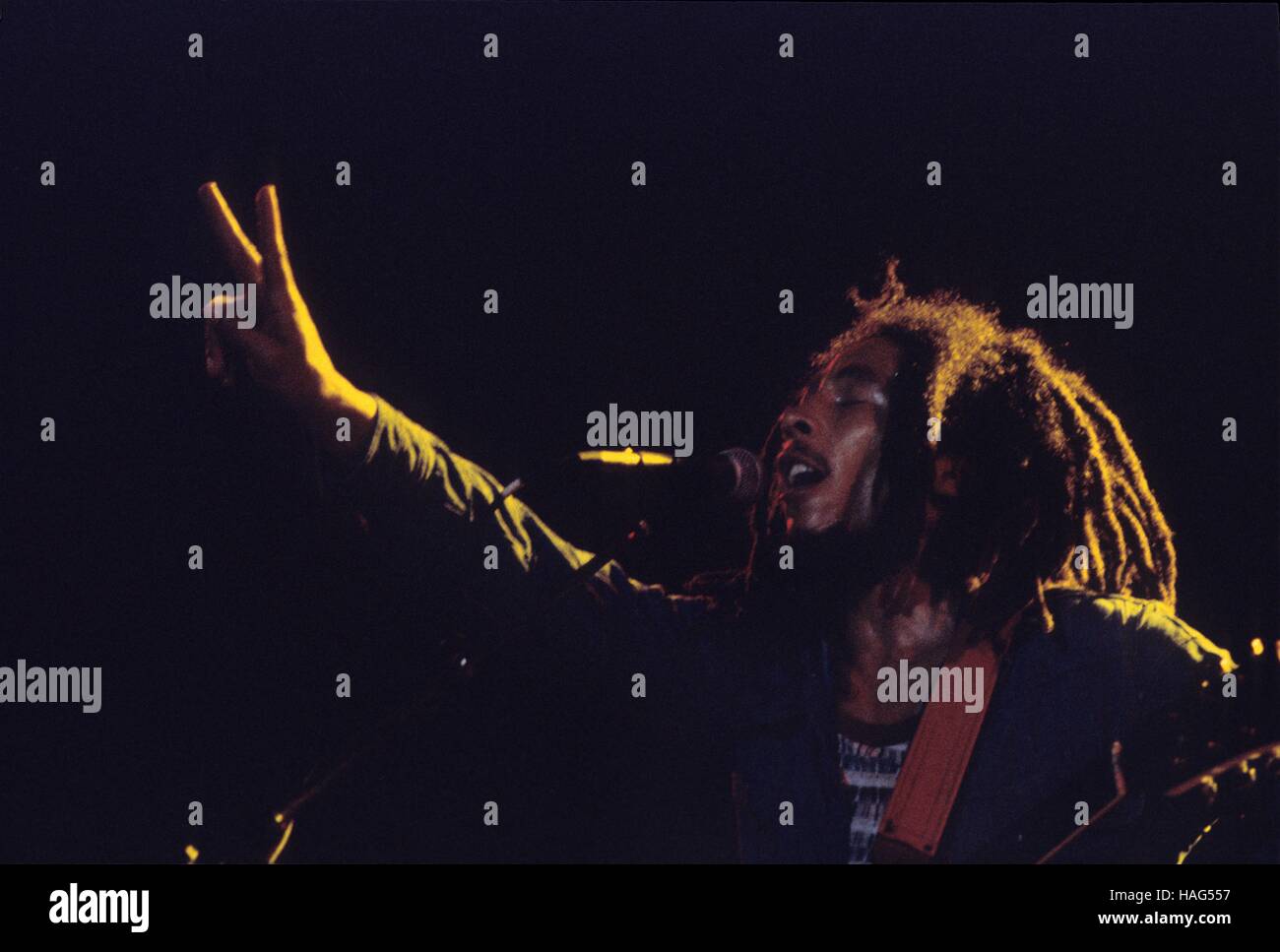 Bob Marley - - Bob Marley - Philippe Gras / Le Pictorium Foto Stock