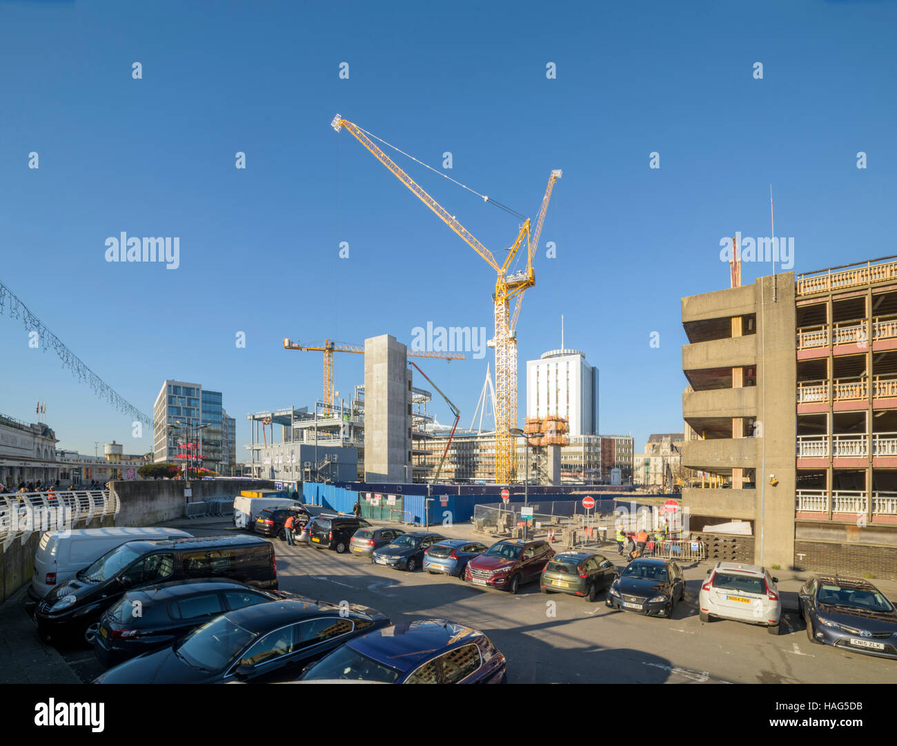 Costruzione della BBC Cymru/Galles sede Cardiff 1 novembre 2016 PHILLIP ROBERTS Foto Stock