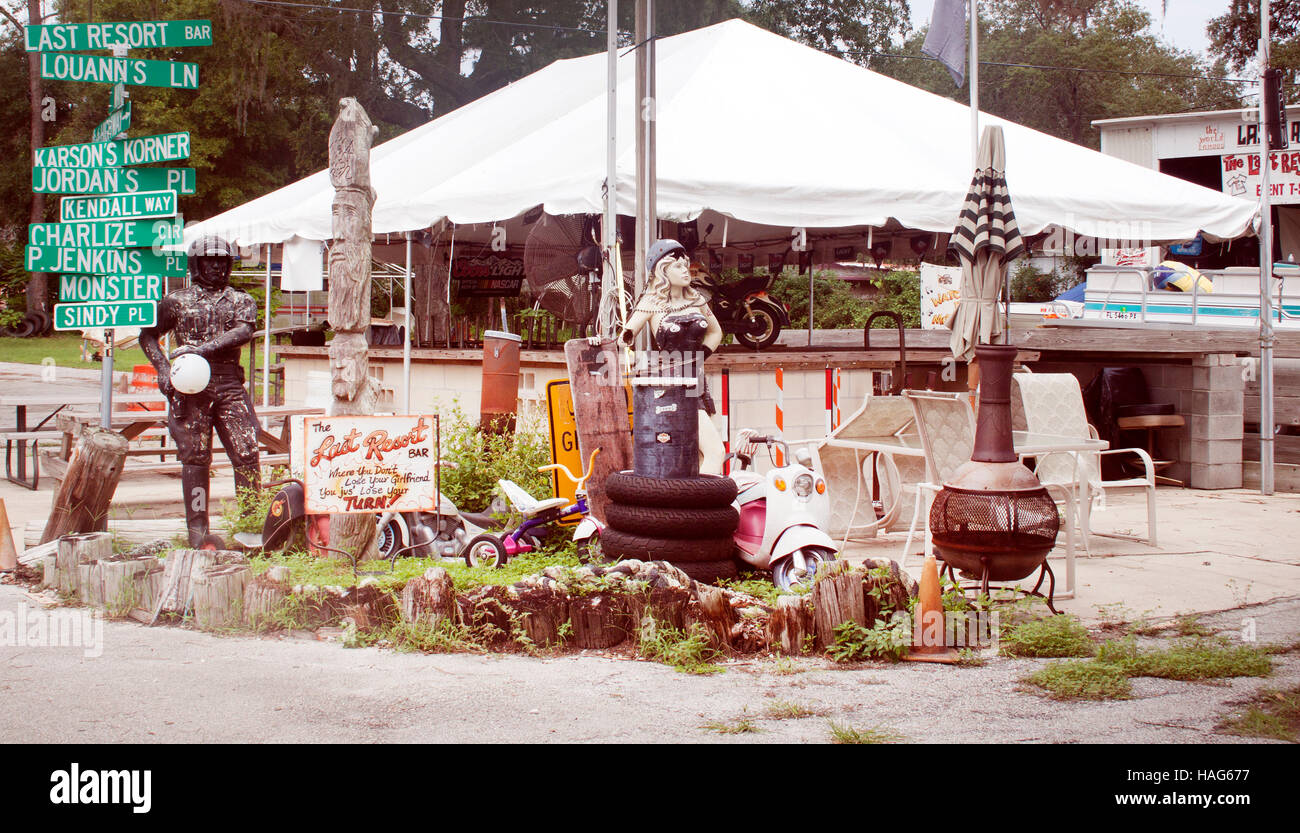 Bar dove il serial Killer Aileen Monster Wuornos si trovava a Port Orange, Florida Foto Stock