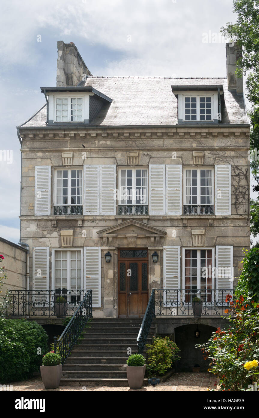 Il luogo di nascita di Alexandre Dumas, Villers-Cotterêts , Aisne, Hauts-de-France, Francia, Europa Foto Stock