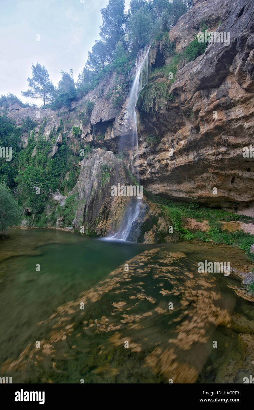 La cascata di Els porte parco naturale, la Catalogna Foto Stock