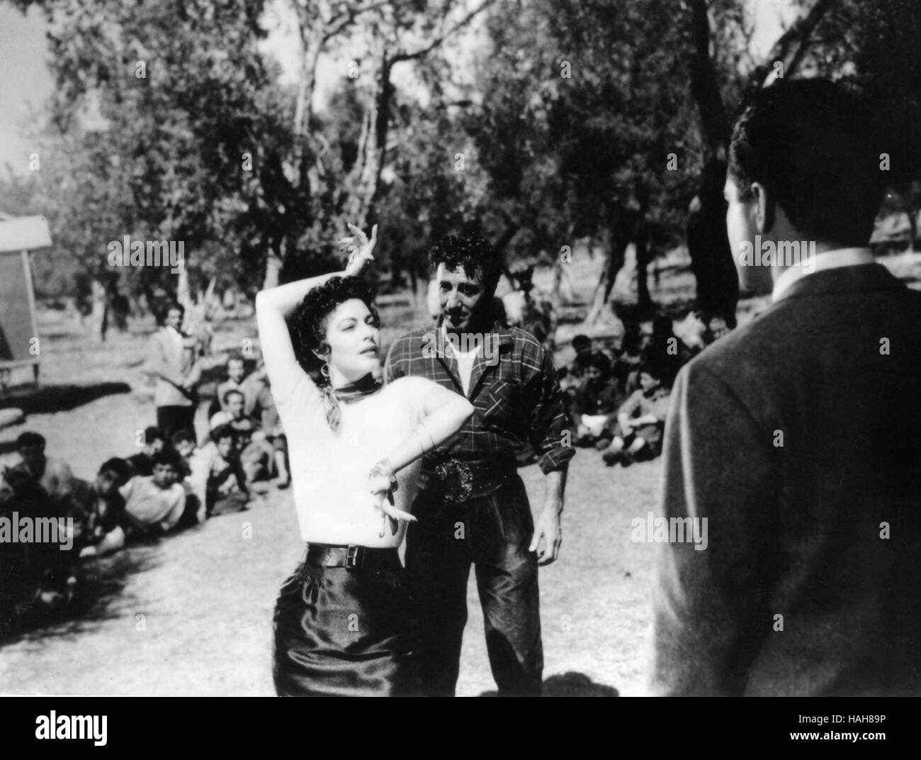 Il Barefoot Contessa Anno : 1954 STATI UNITI / Italia Direttore : Giuseppe L. Mankiewicz Ava Gardner Foto Stock