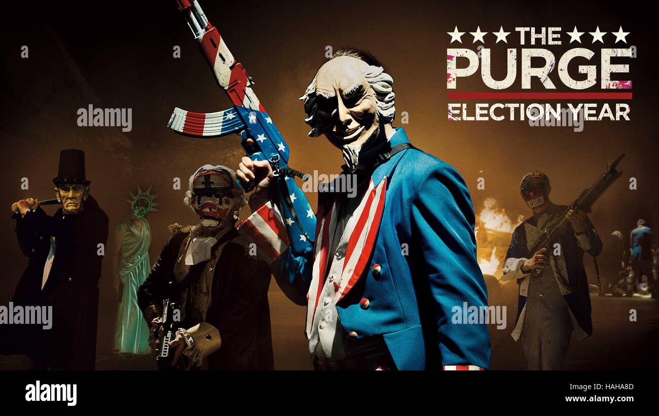 Lo spurgo: Elezione Anno Anno : 2016 USA Direttore : James DeMonaco poster (USA) Foto Stock