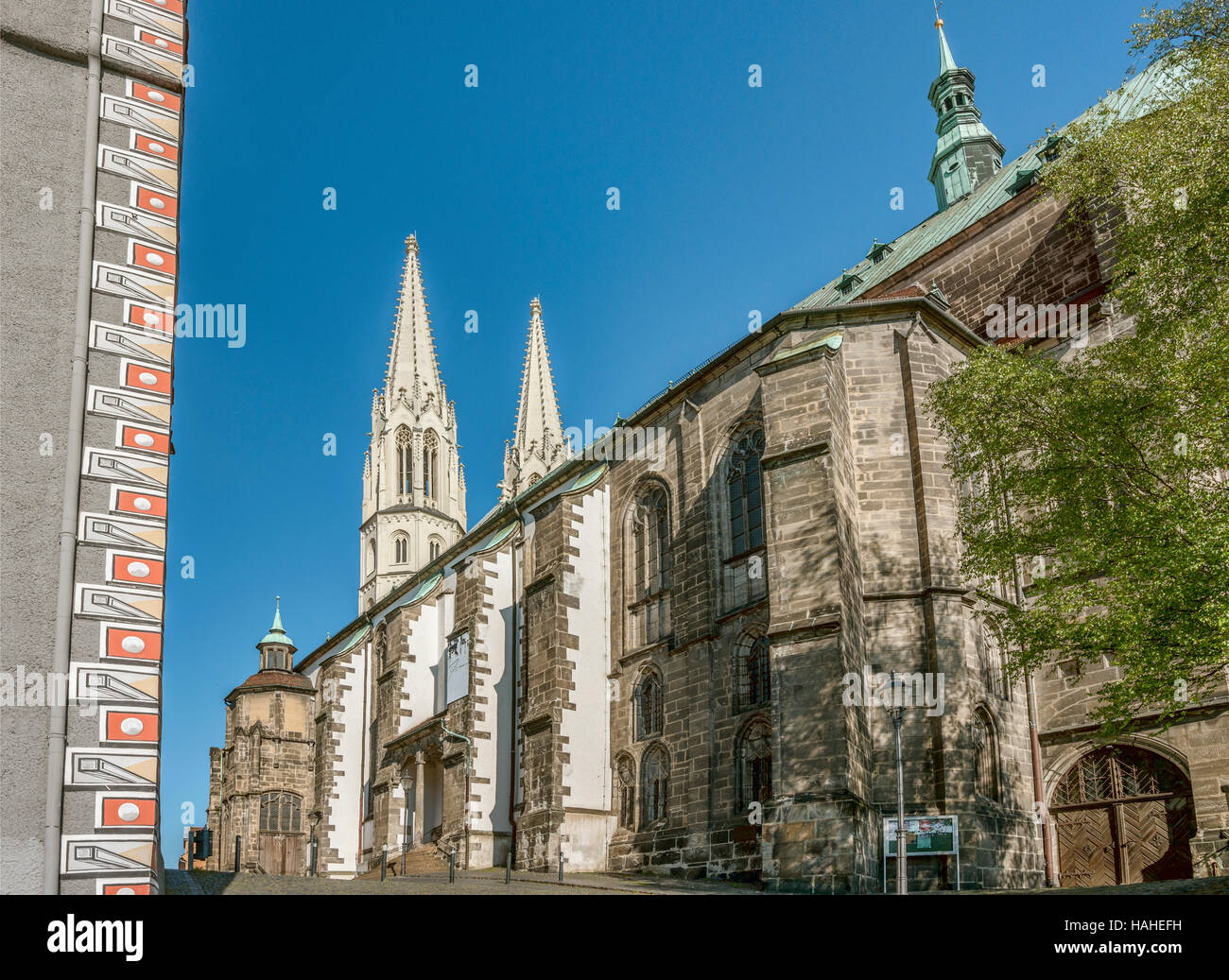 Peterskirche a Goerlitz, Sassonia, Germania Foto Stock