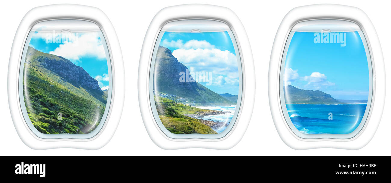 Finestra sulla Penisola del Capo Foto Stock