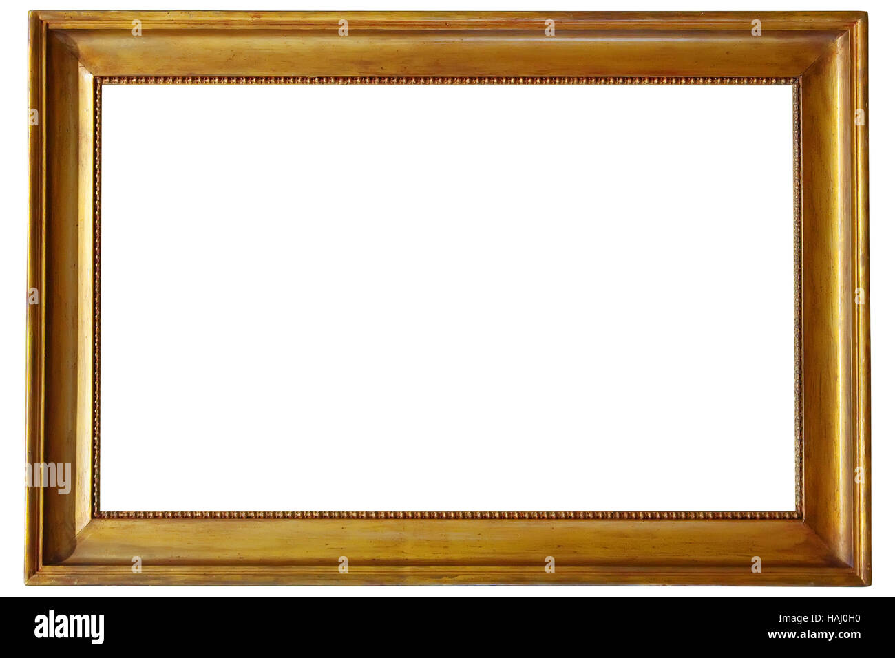 Golden cornice immagine Foto Stock