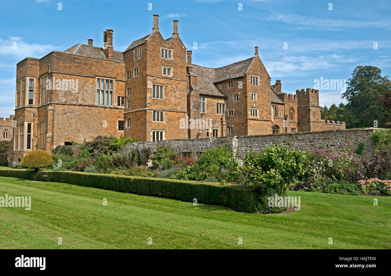 Castello di Broughton, Oxfordshire, Inghilterra, Foto Stock