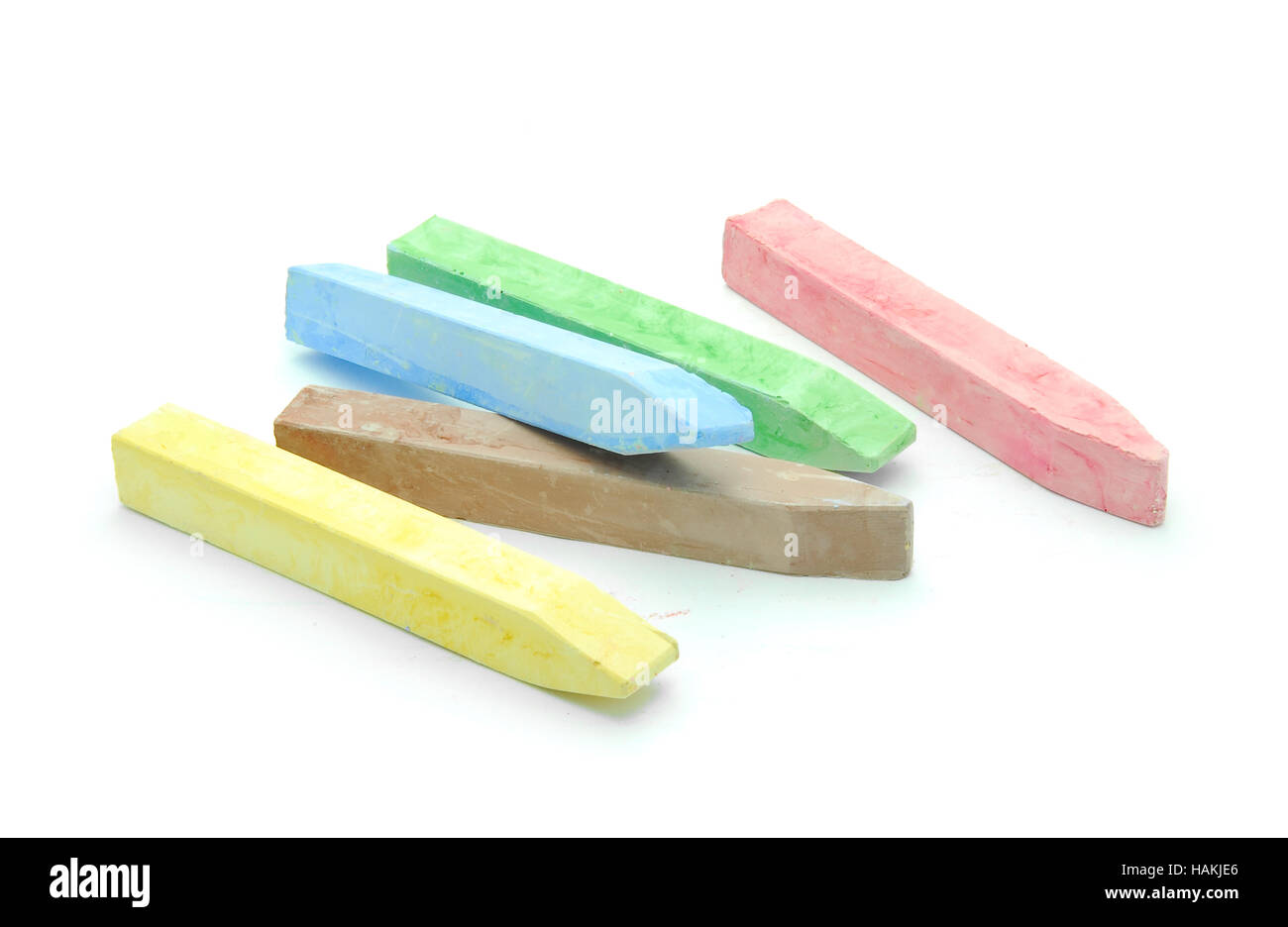 gesso colorato Foto Stock