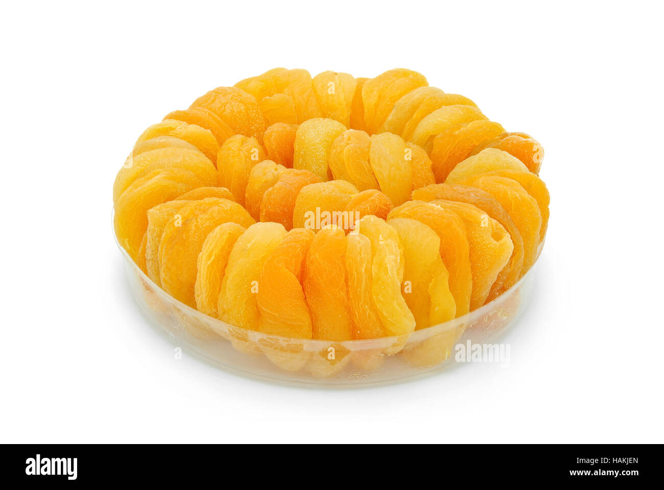 Asciugare le pesche casseruola Foto Stock