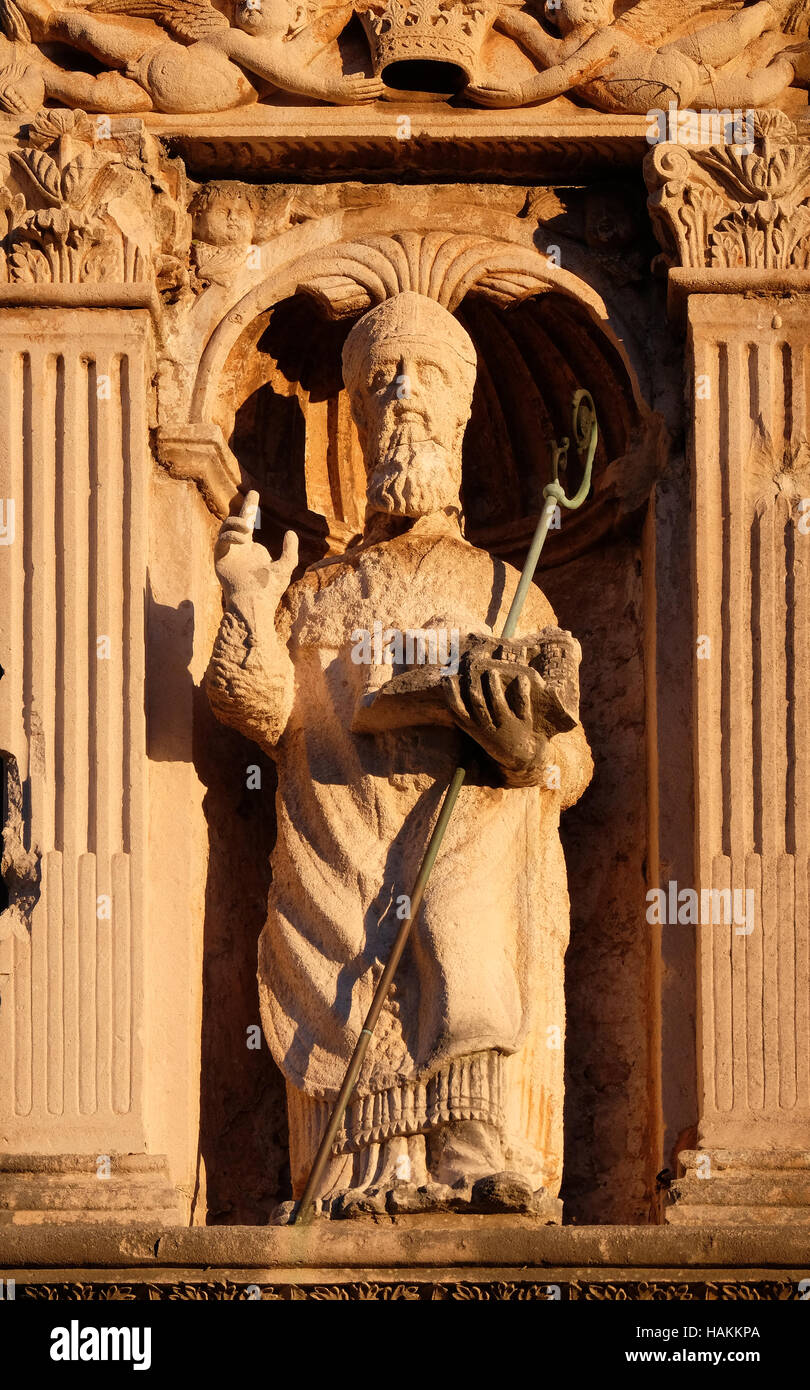 San Biagio patrono di Dubrovnik, Croazia il 29 novembre 2015. Foto Stock