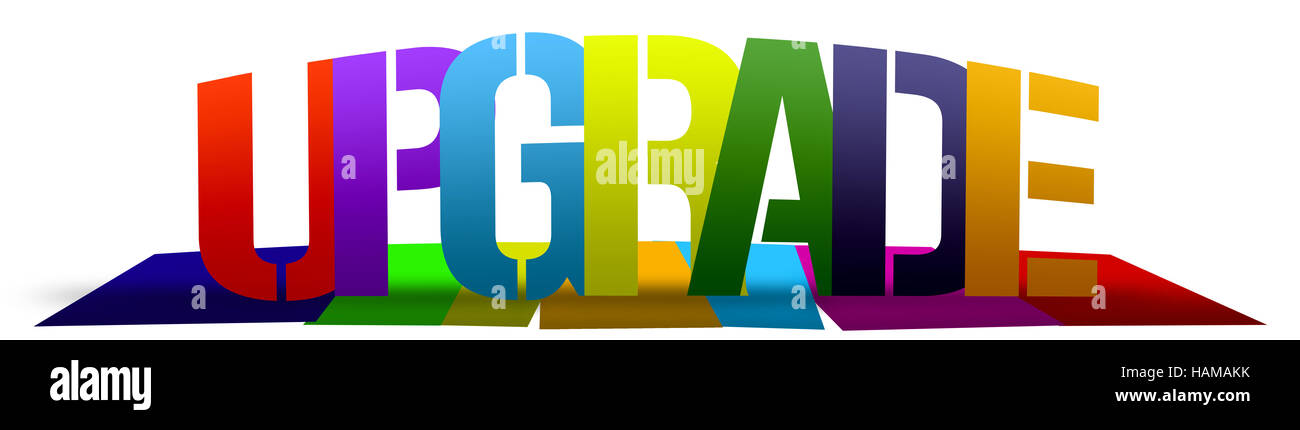 Upgrade Foto Stock
