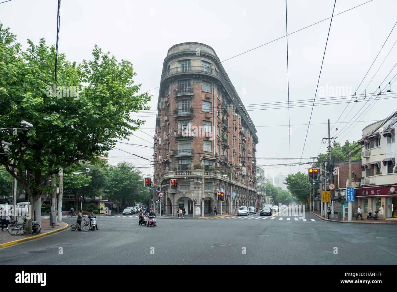 Wukang road Xuhui District Shanghai China Foto Stock