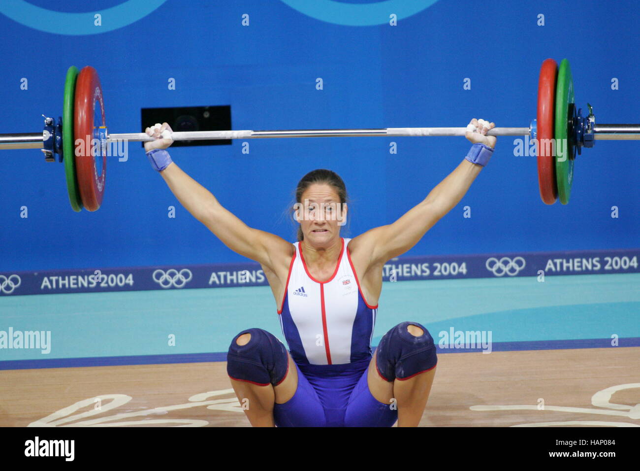 MICHAELA BREEZE GRAN BRETAGNA Atene GRECIA 16 Agosto 2004 Foto Stock