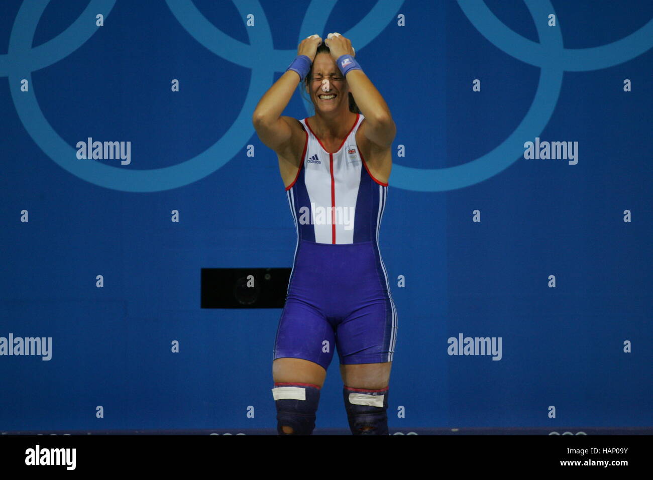 MICHAELA BREEZE GRAN BRETAGNA Atene GRECIA 16 Agosto 2004 Foto Stock