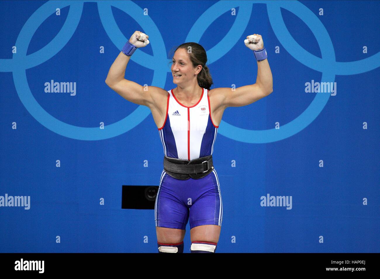 MICHAELA BREEZE GRAN BRETAGNA Atene GRECIA 16 Agosto 2004 Foto Stock