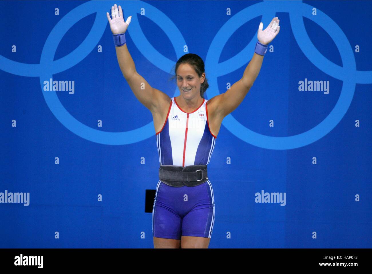 MICHAELA BREEZE GRAN BRETAGNA Atene GRECIA 16 Agosto 2004 Foto Stock