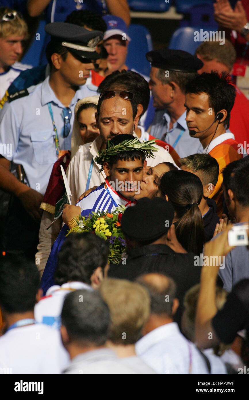 AMIR KHAN GRAN BRETAGNA Atene GRECIA 29 Agosto 2004 Foto Stock