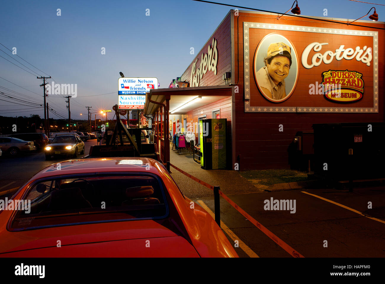 Cooter il luogo sulla musica Valley Drive, Tennessee, Stati Uniti d'America. Foto Stock