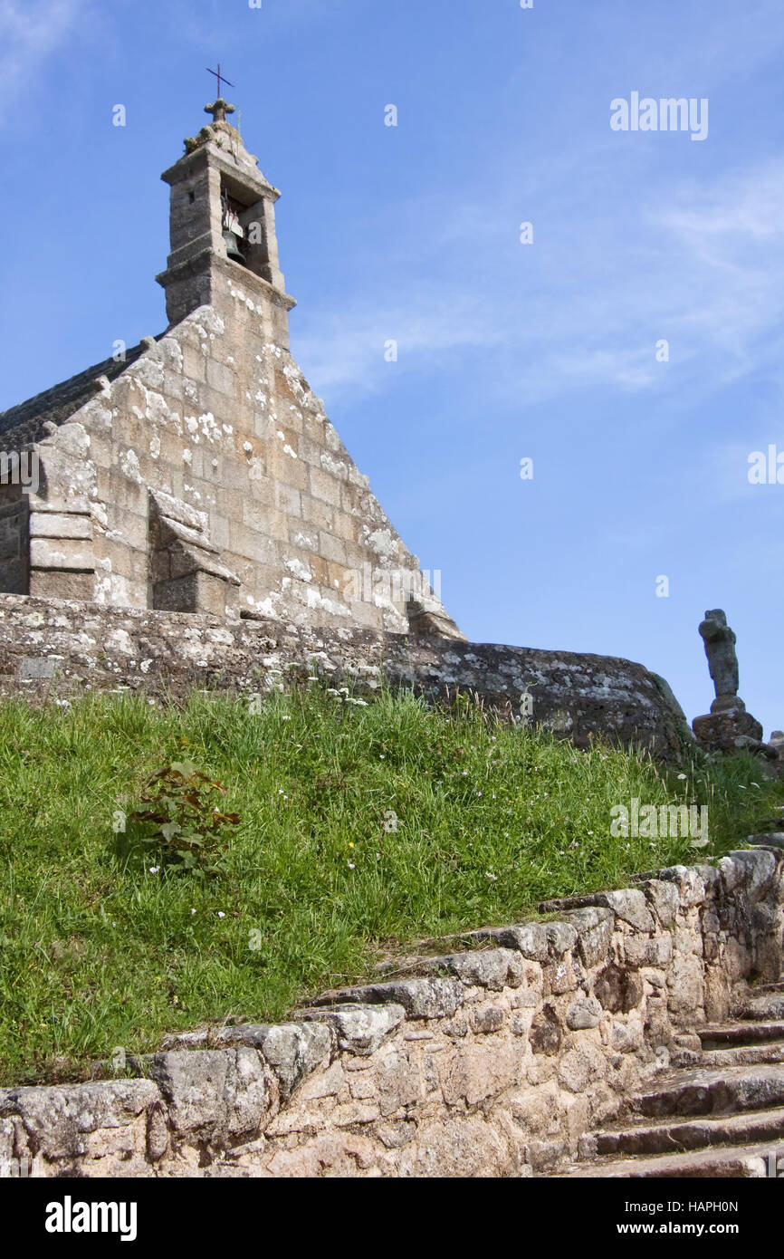 Kapelle von Port Blanc Foto Stock