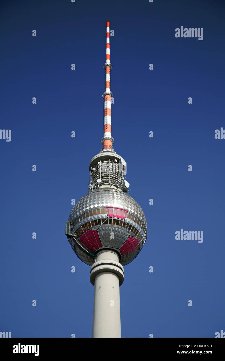 La torre della televisione. Berlin Foto Stock