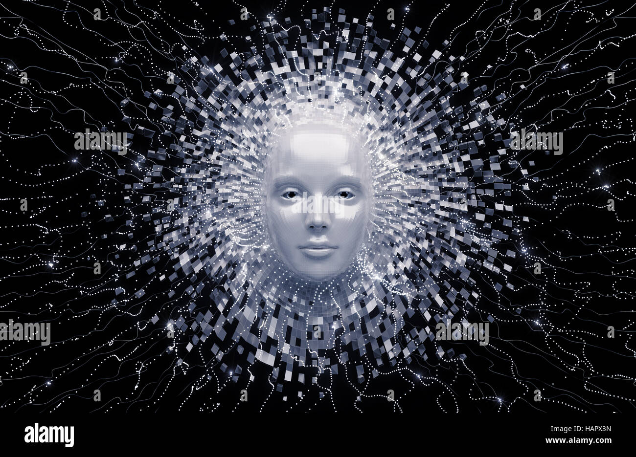 Intelligenza artificiale Foto Stock